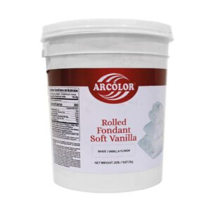 FONDANT VAINILLA BALDE DE 20 LB